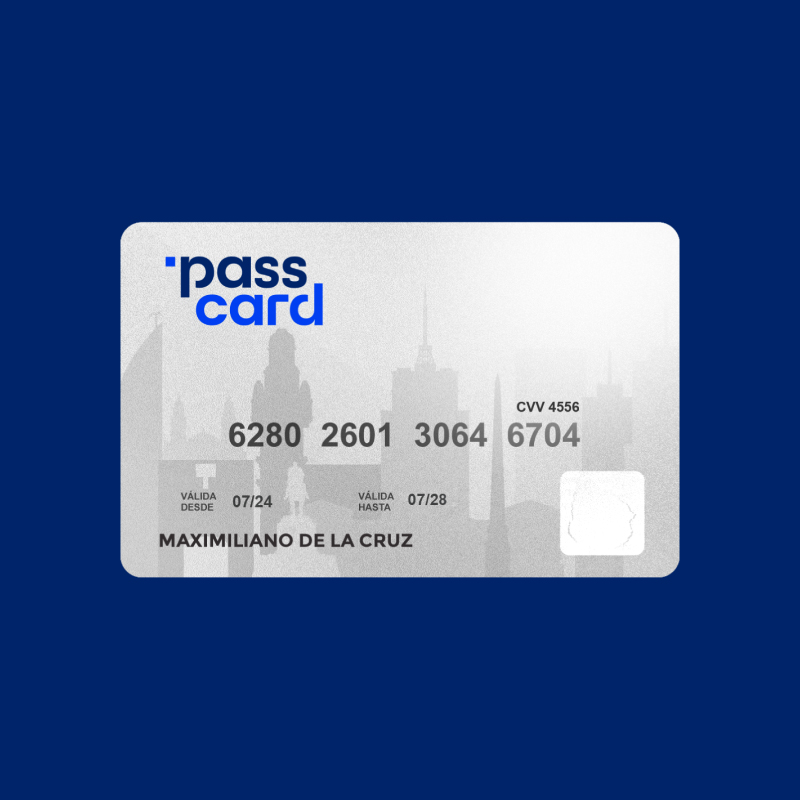 Formulario de solicitud extendida de tarjeta