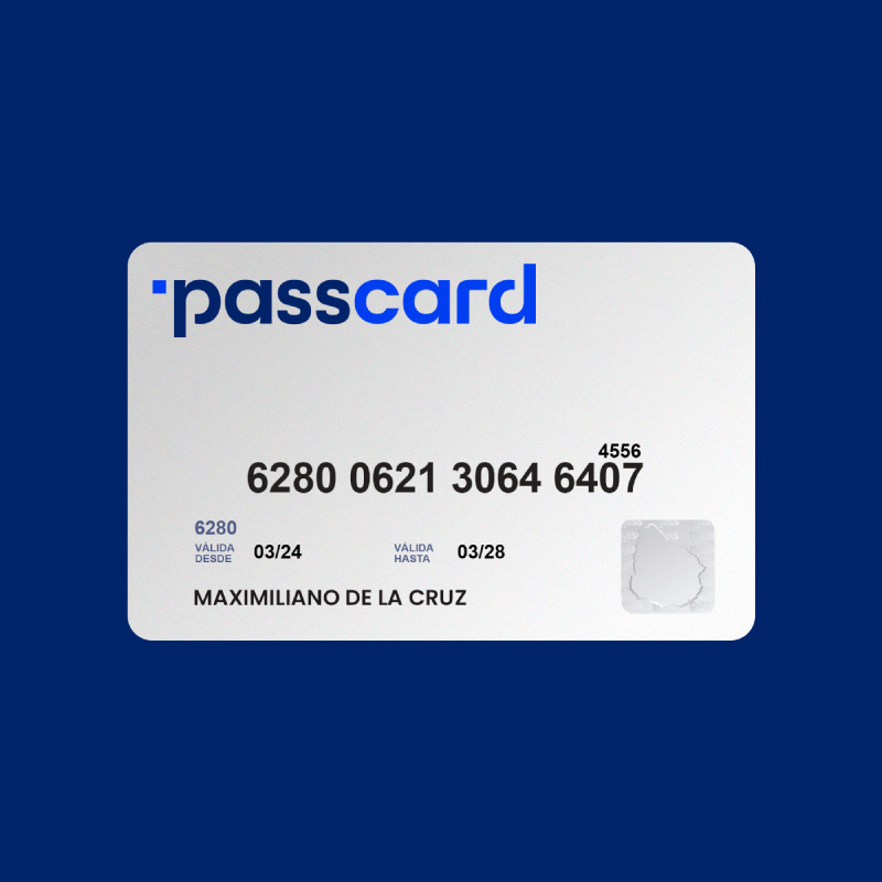 Formulario de solicitud extendida de tarjeta