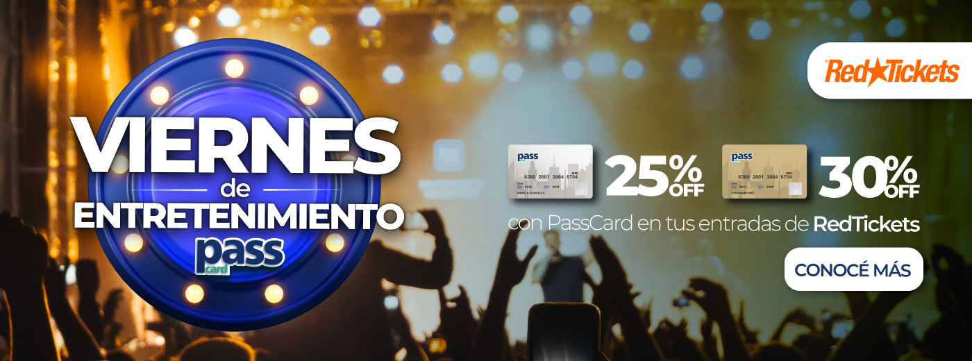 ¡Viernes de entretenimiento junto a RedTickets!