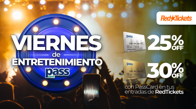 ¡Viernes de entretenimiento junto a RedTickets!