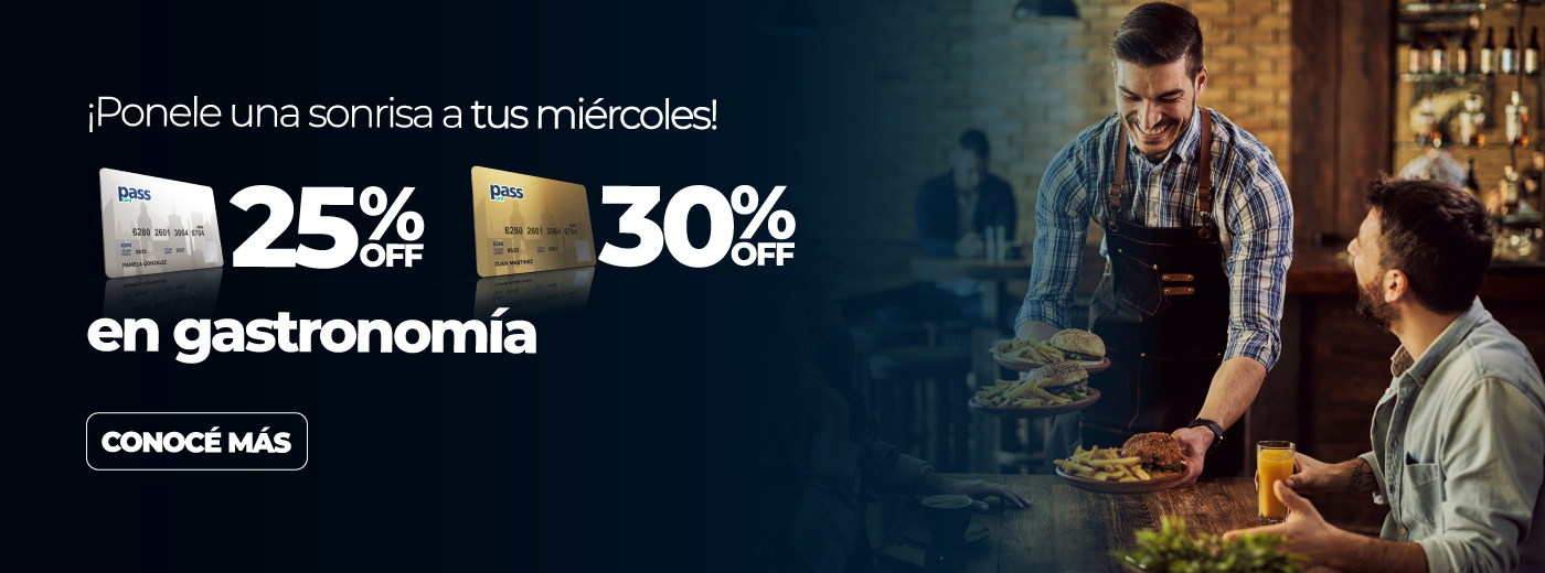 Los miércoles date un gusto con tu tarjeta de crédito PassCard