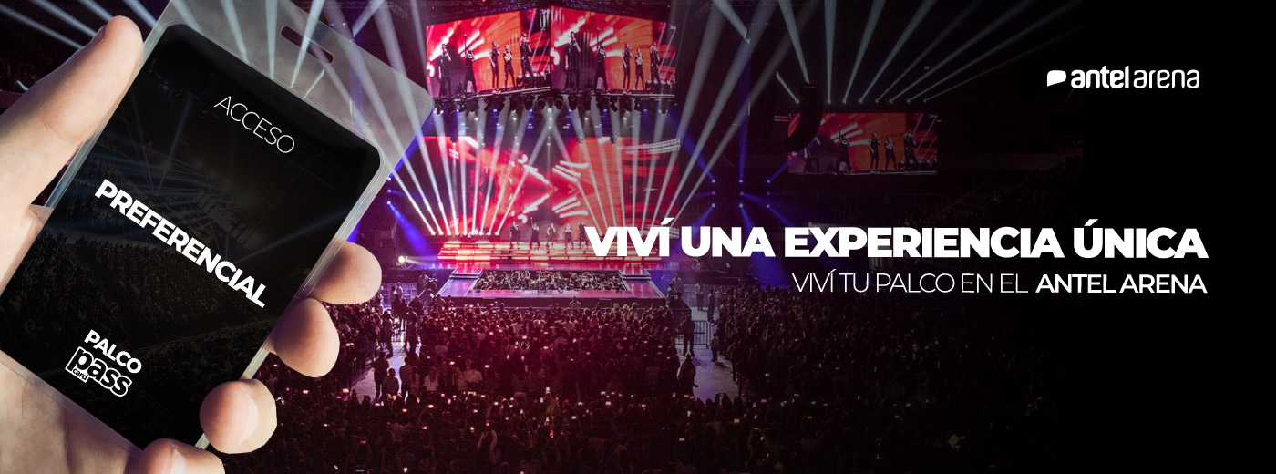 Solicitá tu adicional y participá por un lugar en el Palco del Antel Arena.