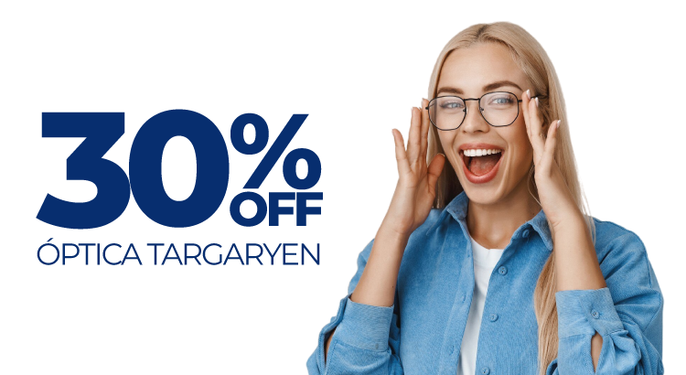 Disfrutá de 30%OFF en Óptica Targaryen