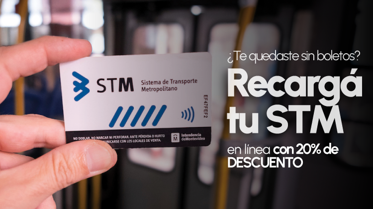 20% OFF en tu recarga STM con PassCard 20% OFF en tu recarga STM con PassCard