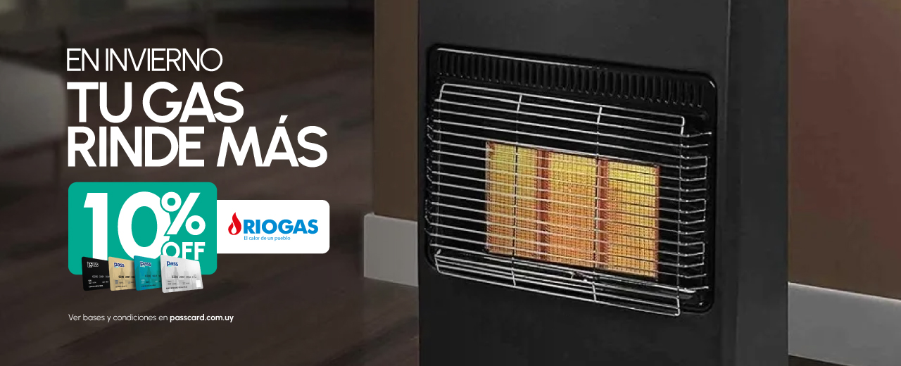 Aprovechá la promoción con RÍO GAS