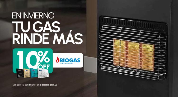 Aprovechá la promoción con RÍO GAS