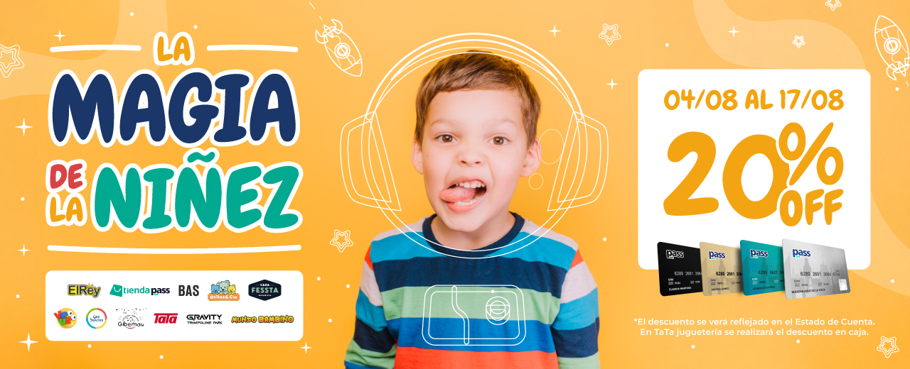 ¡Este Día de la Niñez, el regalo viene con descuento!