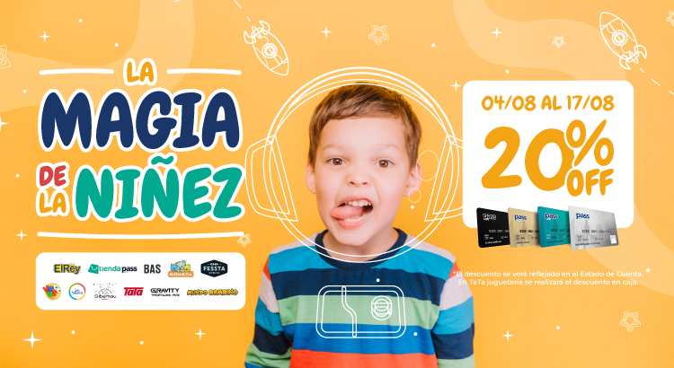 ¡Este Día de la Niñez, el regalo viene con descuento!