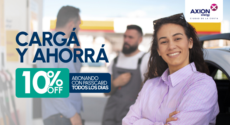 ¡Ahorrá en tu recarga de combustible!