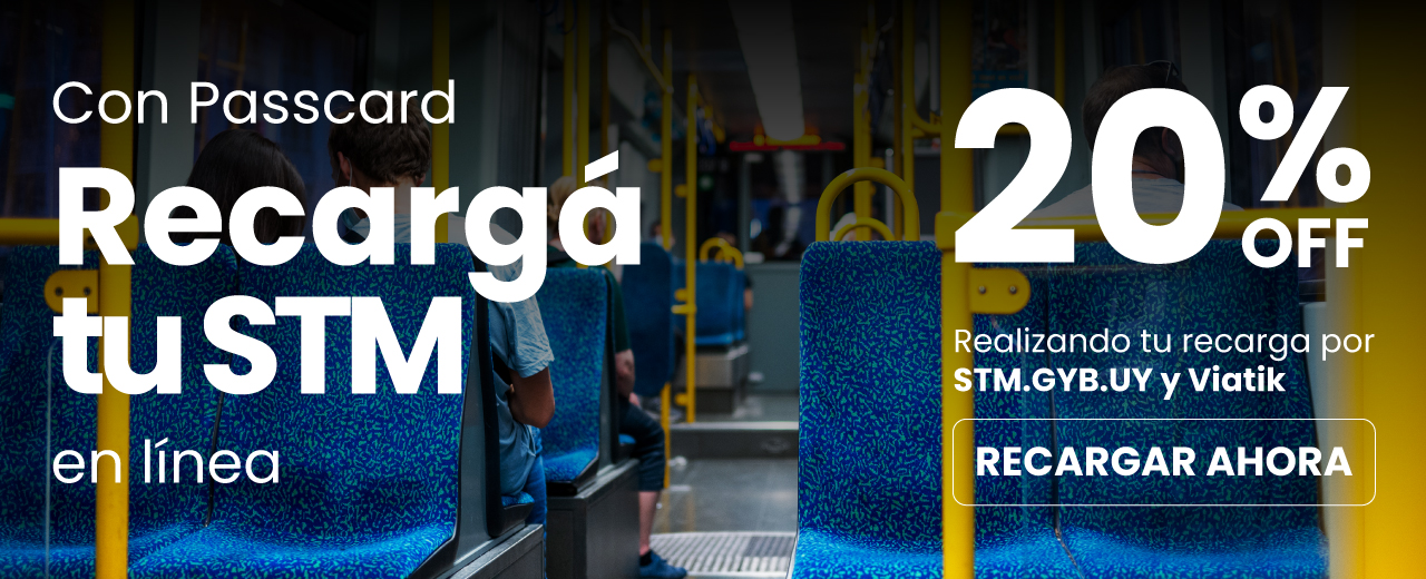 20%OFF en tu recarga STM con Passcard