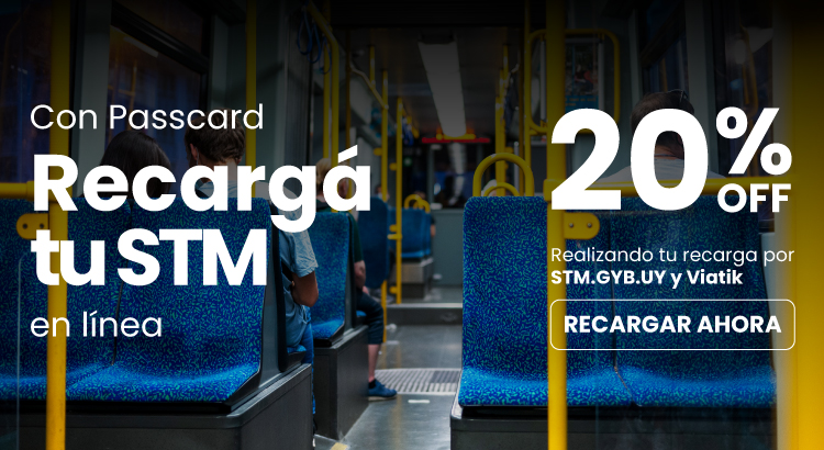 20%OFF en tu recarga STM con Passcard