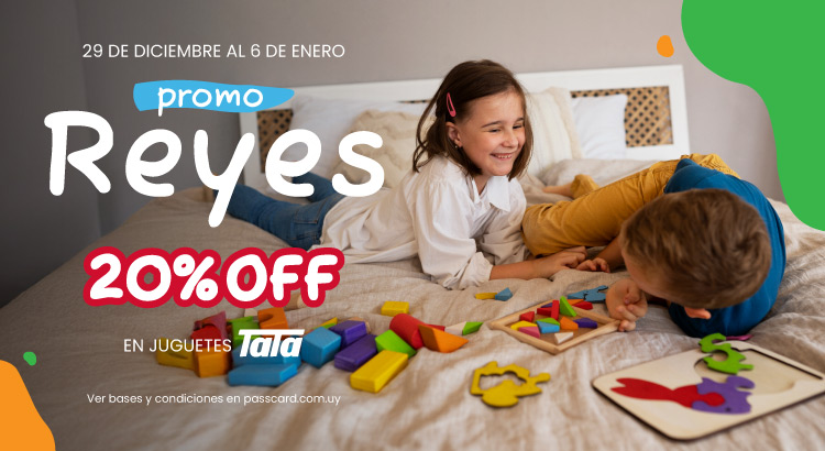 Regalá en Reyes con descuento