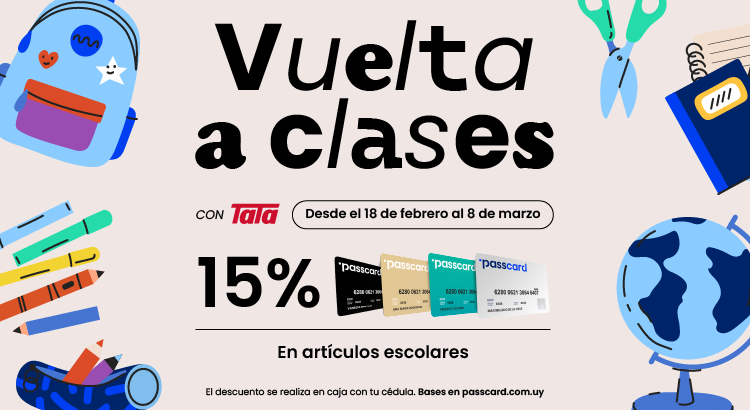 Vuelta a clases con Tata y Passcard🤩