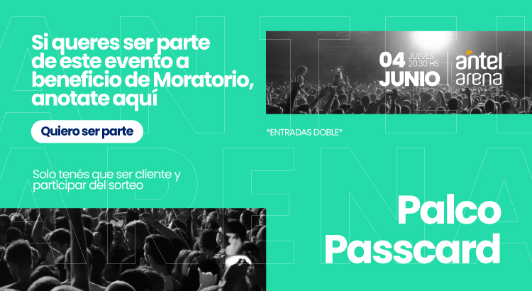 Tu lugar especial está en el Palco VIP Passcard