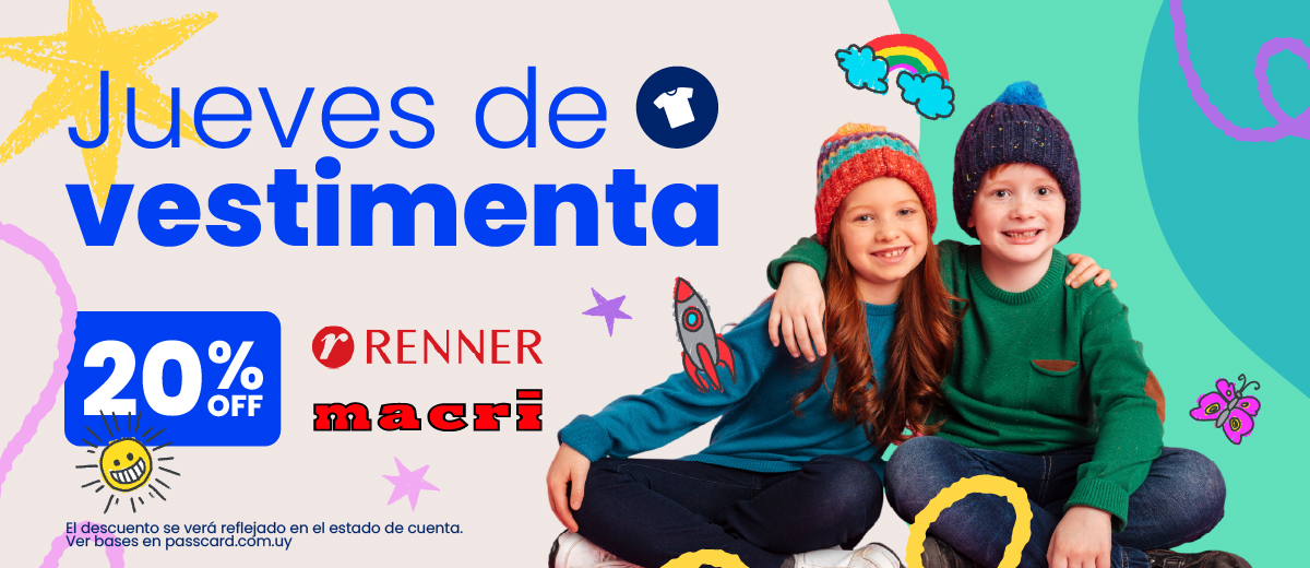 Encontrá el regalo perfecto para ellos, con un 20% OFF.
