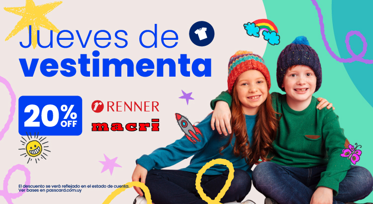 Encontrá el regalo perfecto para ellos, con un 20% OFF.